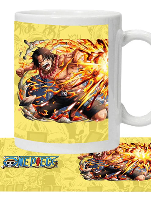 Tazón One Piece Portgas D. Ace Anime Grafimax 1