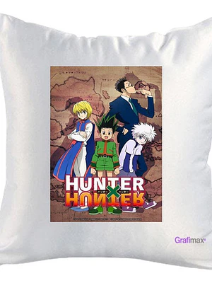 Cojí­N Blanco Felpa Hunter X Hunter 40X40 Grafimax