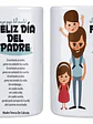 Tazón Dí­A Del Padre La Huella Del Camino Enseñado Grafimax - Miniatura 1