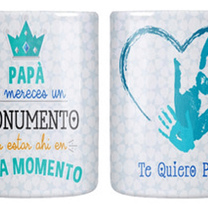 Tazón Dí­A Del Padre Te Mereces Un Monumento Grafimax