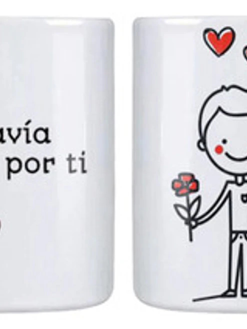 Pack Tazones Amor Frases Todavía Muero Por Ti Grafimax 3