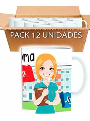 Pack 12 Tens Técnico Enfermerí­A Enfermeras Doctor Grafimax