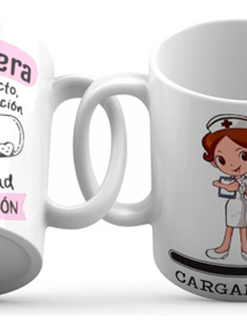 Tazón Enfermeras Personalizable Diseños 11Oz Grafimax 4
