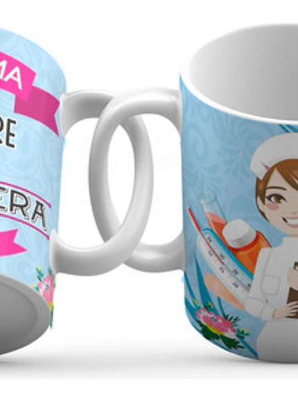 Tazón Enfermeras Personalizable Diseños 11Oz Grafimax 6