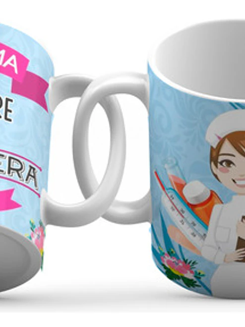 Tazón Enfermeras Personalizable Diseños 11Oz Grafimax 6