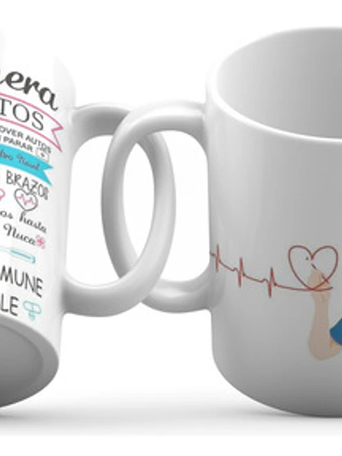Tazón Enfermeras Personalizable Diseños 11Oz Grafimax 7