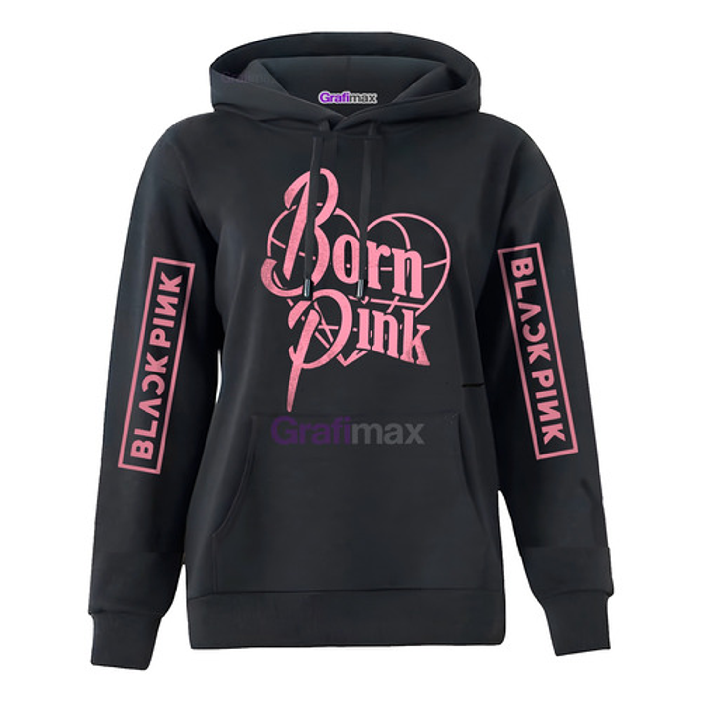 Polerón Blackpink Born Estampado Kpop Música Grafimax 1