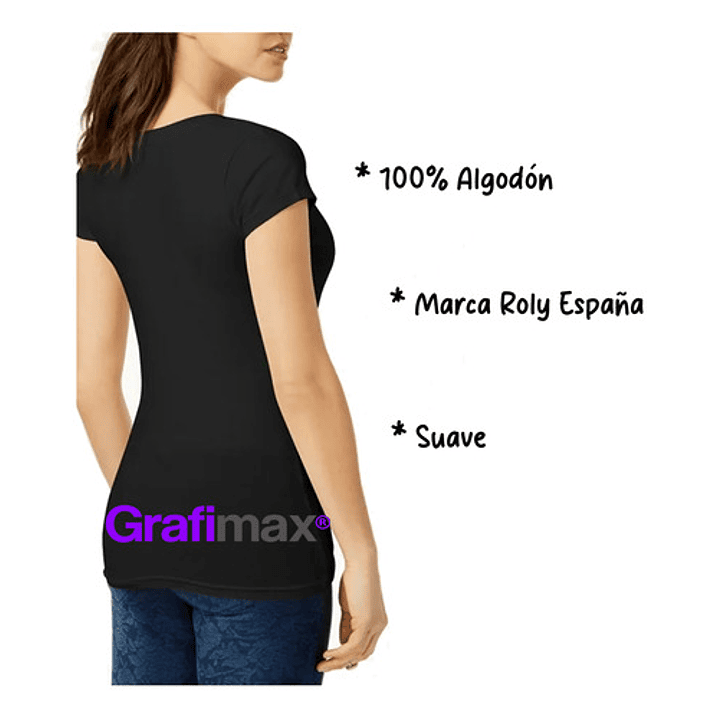 Polera Mujer Banda Kiss Música Grafimax 4