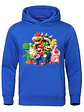 Polerón Mario Bross Amigos Calidad Videojuegos Grafimax - Miniatura 1