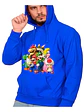 Polerón Mario Bross Amigos Calidad Videojuegos Grafimax - Miniatura 2