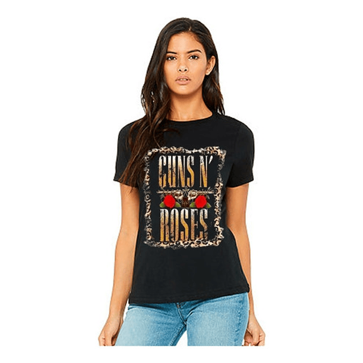 Polera Mujer Banda Guns N' Roses Música Grafimax 1