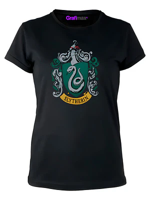 Polera Harry Potter Slytherin Peliculas Libro Mujer Grafimax