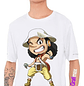 Polera Blanca One Piece Usopp Anime Calidad Unisex Grafimax - Miniatura 2