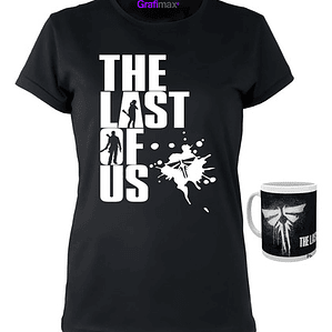Kit Polera Serie The Last Of Us Mujer + Tazón Grafimax