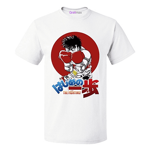 Polera Hajime No Ippo Espiritu De Lucha Anime Grafimax