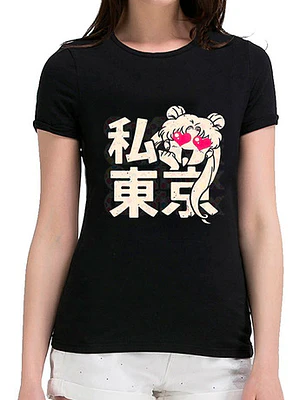 Polera Sailor Moon Serena Mujer Grafimax