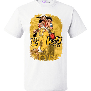 Polera God Usopp One Piece Anime Calidad Grafimax