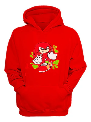 Polerón Knuckles Rojo Sonic The Echidna Grafimax