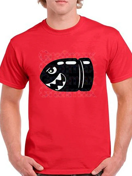 Polera Super Mario Bross Bullet Grafimax 1