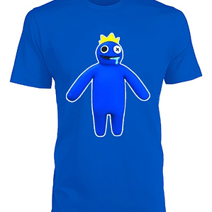 Polera Blue Rainbow Friends Roblox Video Game Grafimax