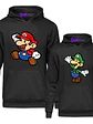 Polerón Super Mario Y Luigi Hermanos Niño Pack Grafimax - Miniatura 1