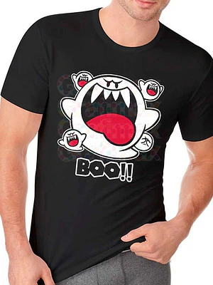 Polera Super Mario Boo!! Fantasma Bross Grafimax