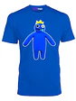 Polera Blue Rainbow Friends Roblox Niño Azul Grafimax - Miniatura 1