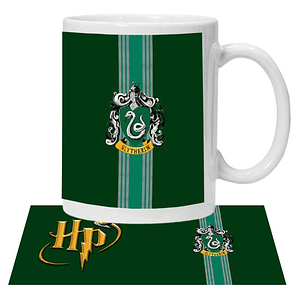 Tazón Harry Potter Casa Slytherin Grafimax