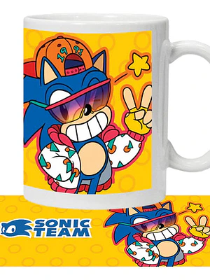 Tazón Sonic Team Video Juegos Grafimax
