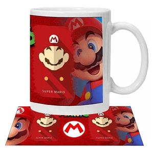 Tazón Super Mario Video Juegos Grafimax