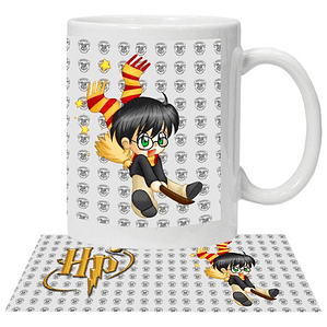 Tazón Harry Potter Versión Anime Grafimax