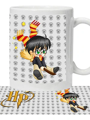 Tazón Harry Potter Versión Anime Grafimax