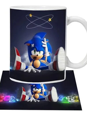 Tazón Sonic Run Video Juego Hedgehog Funny Grafimax