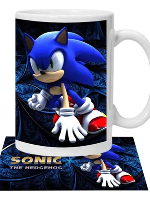 Tazón Sonic Run Video Juego Hedgehog Grafimax 1