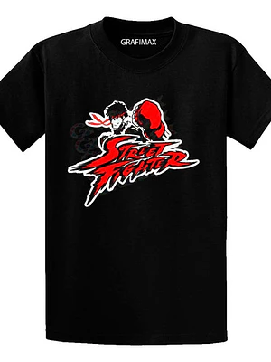 Polera Street Fighter Ryu Juegos Games Retro Grafimax