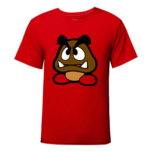 Polera Super Mario Bross Goomba  Grafimax