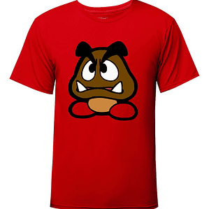 Polera Super Mario Bross Goomba Grafimax