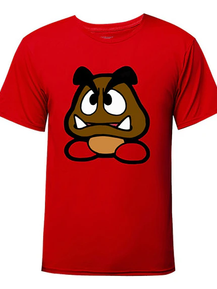 Polera Super Mario Bross Goomba Grafimax 1