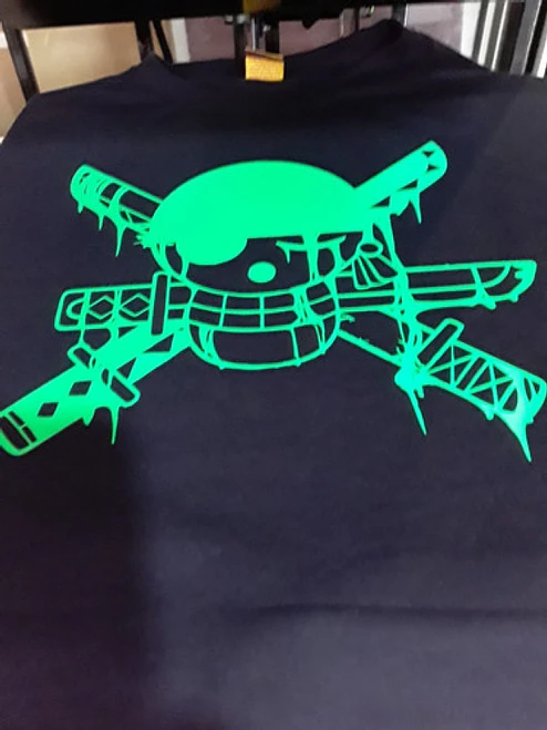 Polera Zoro Calavera Verde One Piece Luffy Anime Grafimax 2