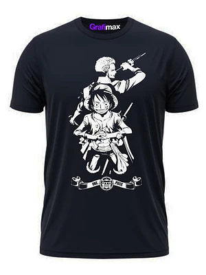 Polera One Piece Monkey D. Luffy & Zoro Juntos Grafimax