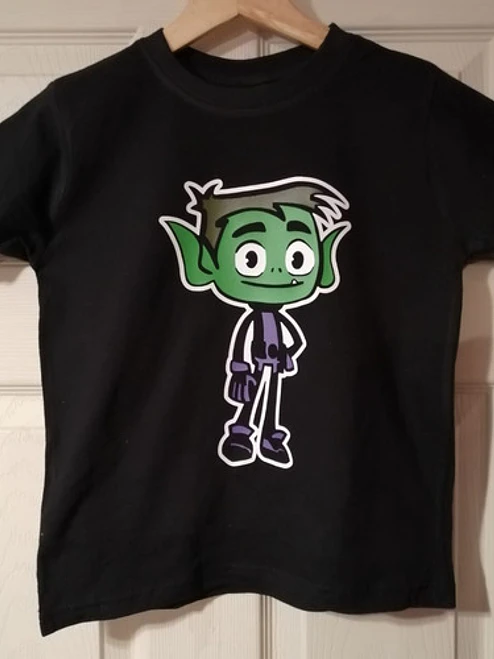 Polera Chico Bestia Teen Titans Go! Jovenes Titanes Grafimax 2