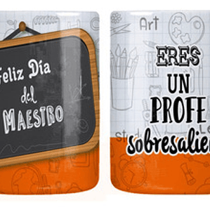 Tazón Profesor/A Eres Un Profe Sobresaliente Grafimax