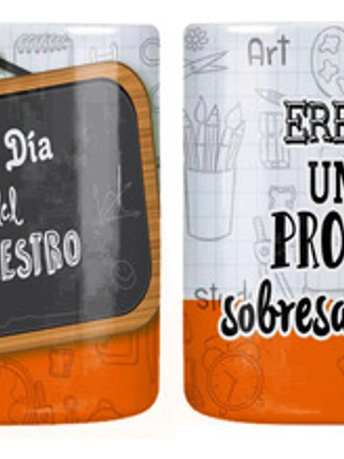 Tazón Profesor/A Eres Un Profe Sobresaliente Grafimax 1