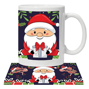 Tazón Feliz Navidad Santa Claus Grafimax