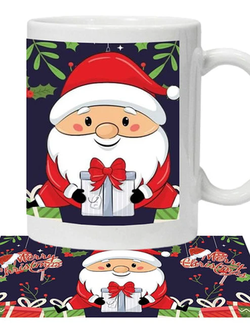 Tazón Feliz Navidad Santa Claus Grafimax 1