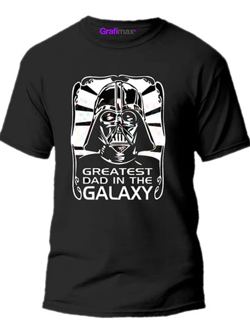 Polera Greatest Dad Darth Vader Star Wars Papá Grafimax 1