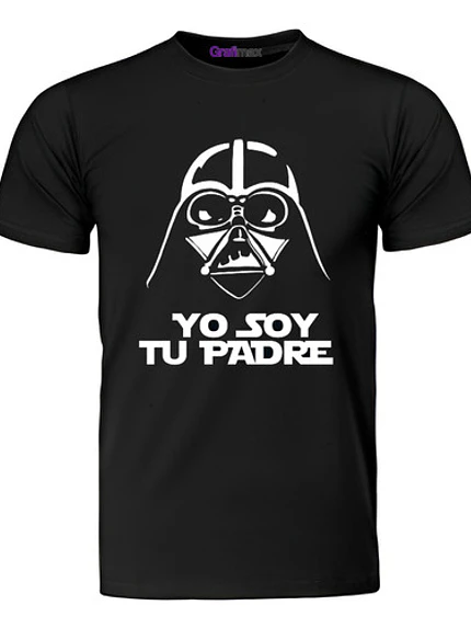 Polera Soy Tu Padre Starwars Dia Del Padre Papá -Grafimax 1