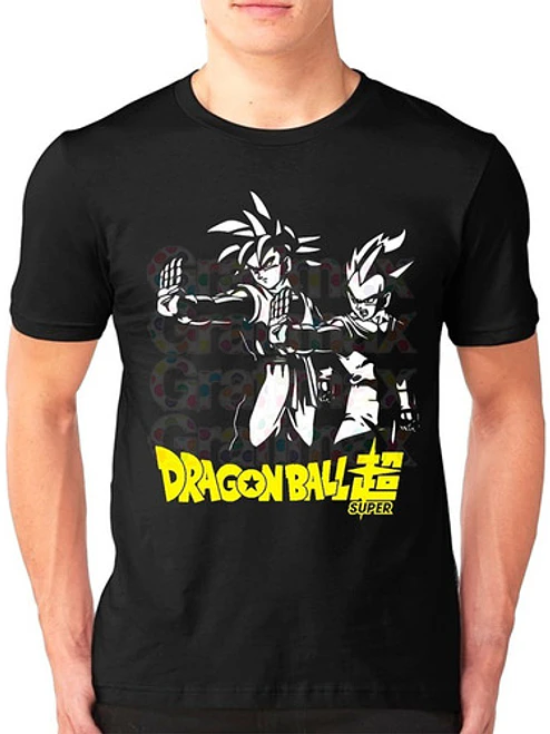 Polera Dragon Ball Goku Vegeta Gogeta Anime Grafimax 1