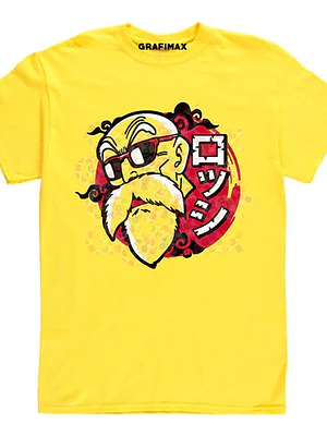 Polera Mutenroshi Dragon Ball Maestro Roshi Anime Grafimax