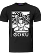Polera Goku Stencil Poster Dragon Ball Super Anime Grafimax - Miniatura 1